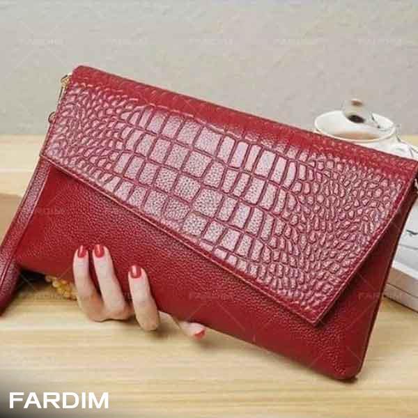 طرح برش لیزر کیف چرم زنانه