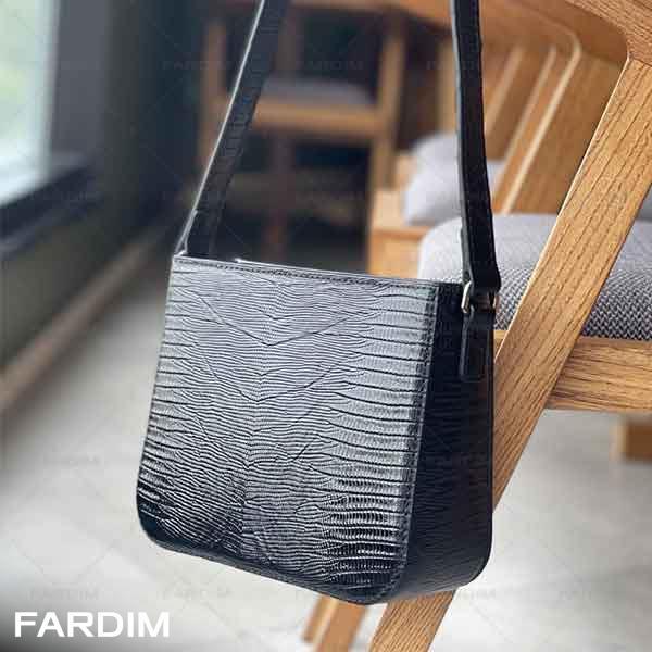 طرح برش لیزر کیف چرم مجلسی زنانه