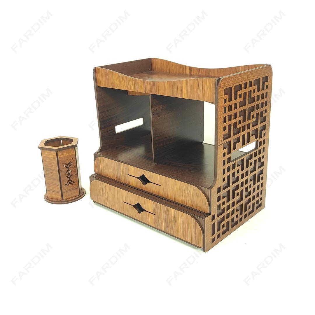 طرح لیزر استند لوازم آرایشی کد A131821