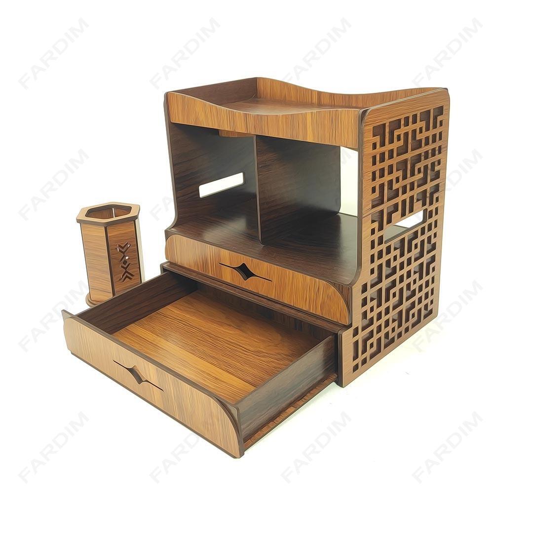 طرح لیزر استند لوازم آرایشی کد A131821